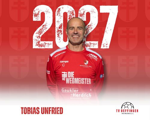 Vertragsverlängerung: Tobias Unfried