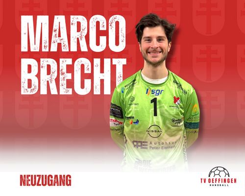 Neuzugang: Marco Brecht