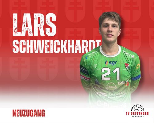 Neuzugang: Lars Schweickhardt