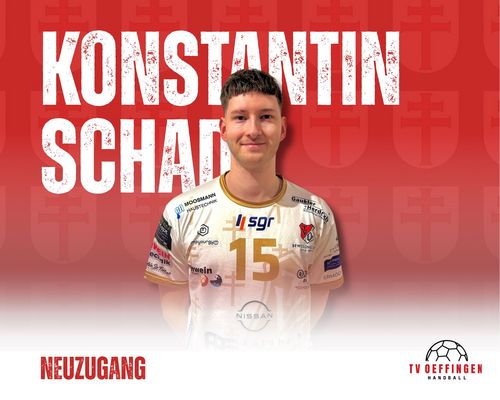 Neuzugang: Konstantin Schad