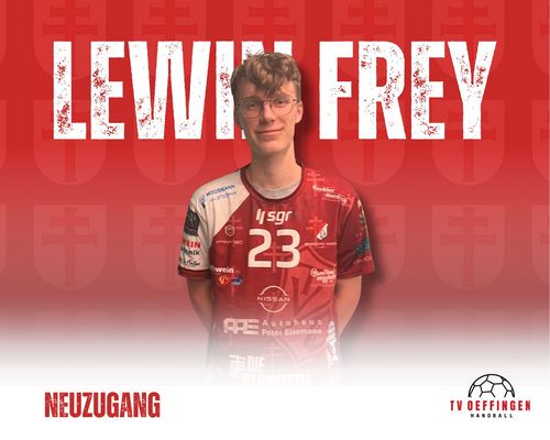 Neuzugang: Lewin Frey