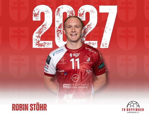 Vertragsverlängerung: Robin Stöhr