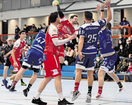 Die Gäste aus Oeffingen gewinnen in Schmiden mit 26:23