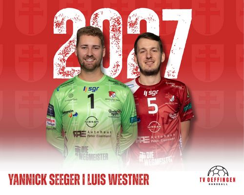 Vertragsverlängerungen: Yannick Seeger & Luis Westner